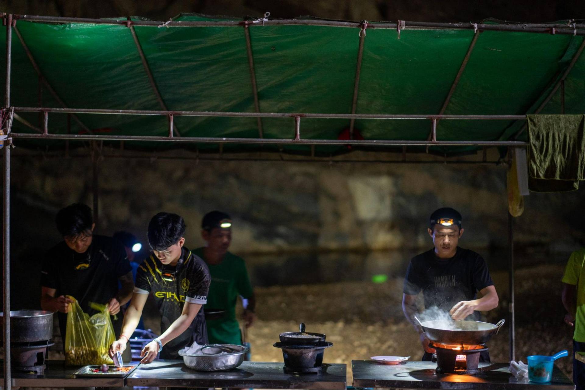 Phong Nha locals have become porters, cooks, tour guides, and more for adventure tourism tours.