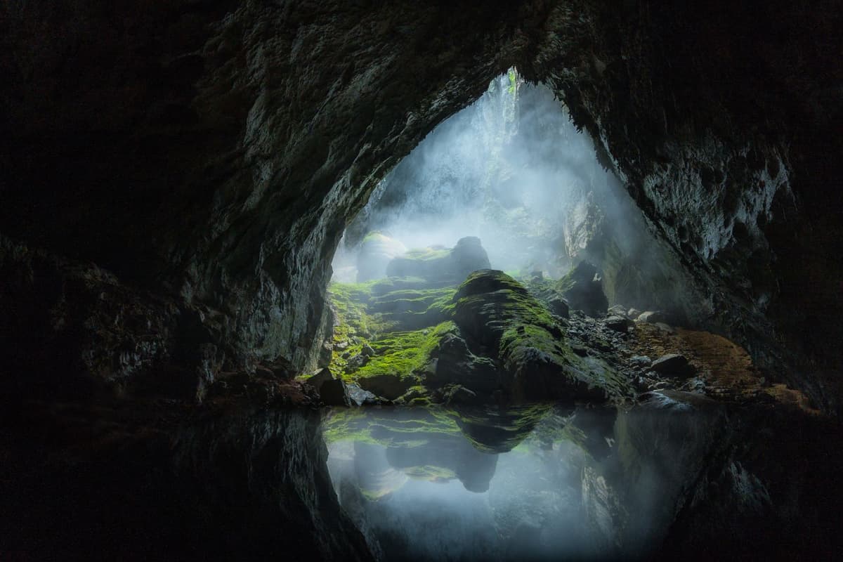 Son Doong Cave with its surreal beauty.